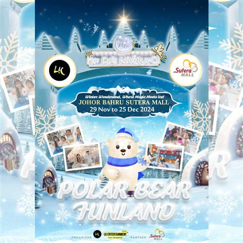 <div class='event-date'>29 Nov 2024 to 25 Dec 2024</div><div class='event-title'><h4>Icy Pixie - Polar Bear Funland</h4></div>