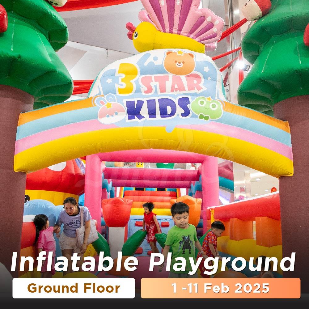 <div class='event-date'>01 Feb 2025 to 11 Feb 2025</div><div class='event-title'><h4>Inflatable Playground</h4></div>